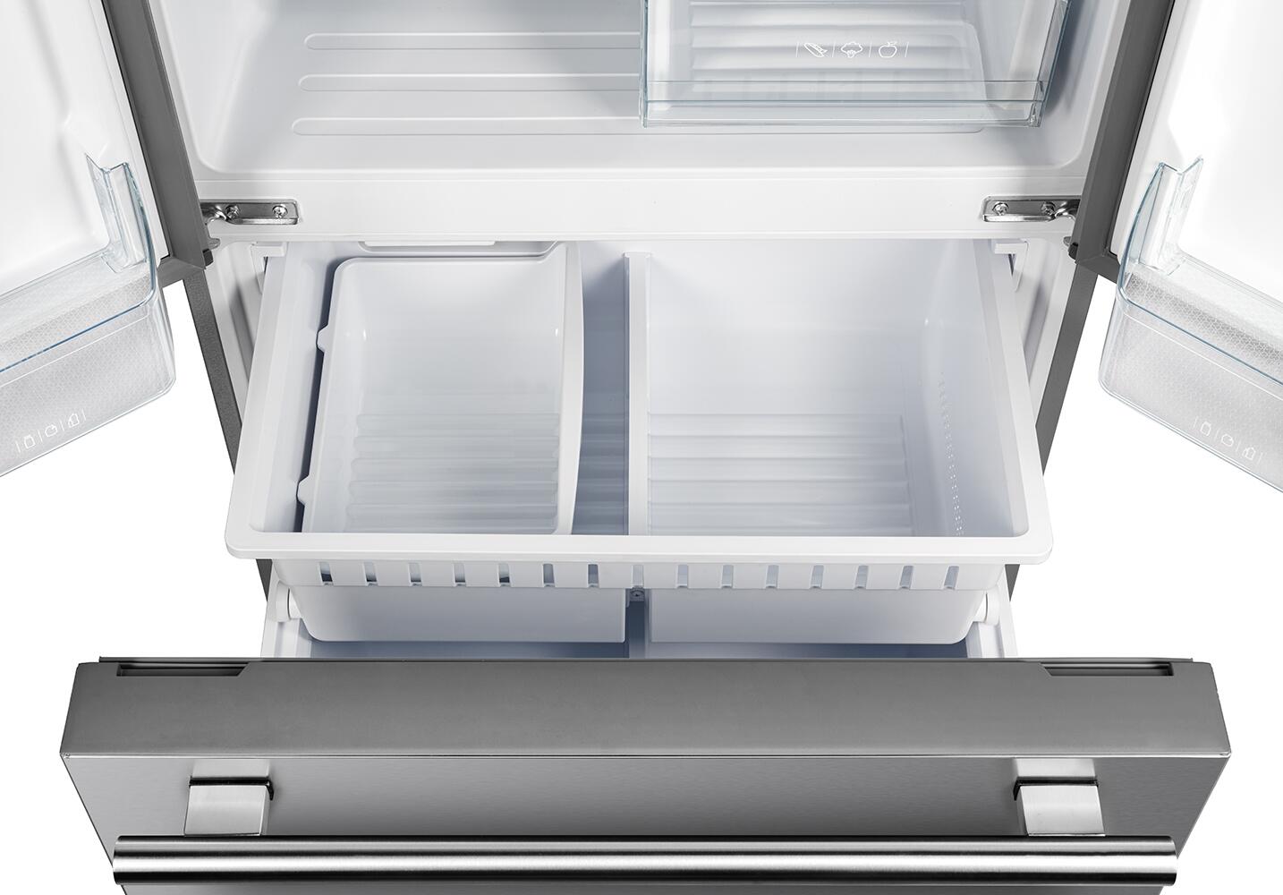 FORNO - No Frost Refridgerator 31" French Door 17.5cf.  VCM Stainless Steel with Ice Maker FORNO - No Frost Refridgerator 31" French Door 17.5cf.  VCM Stainless Steel with Ice Maker