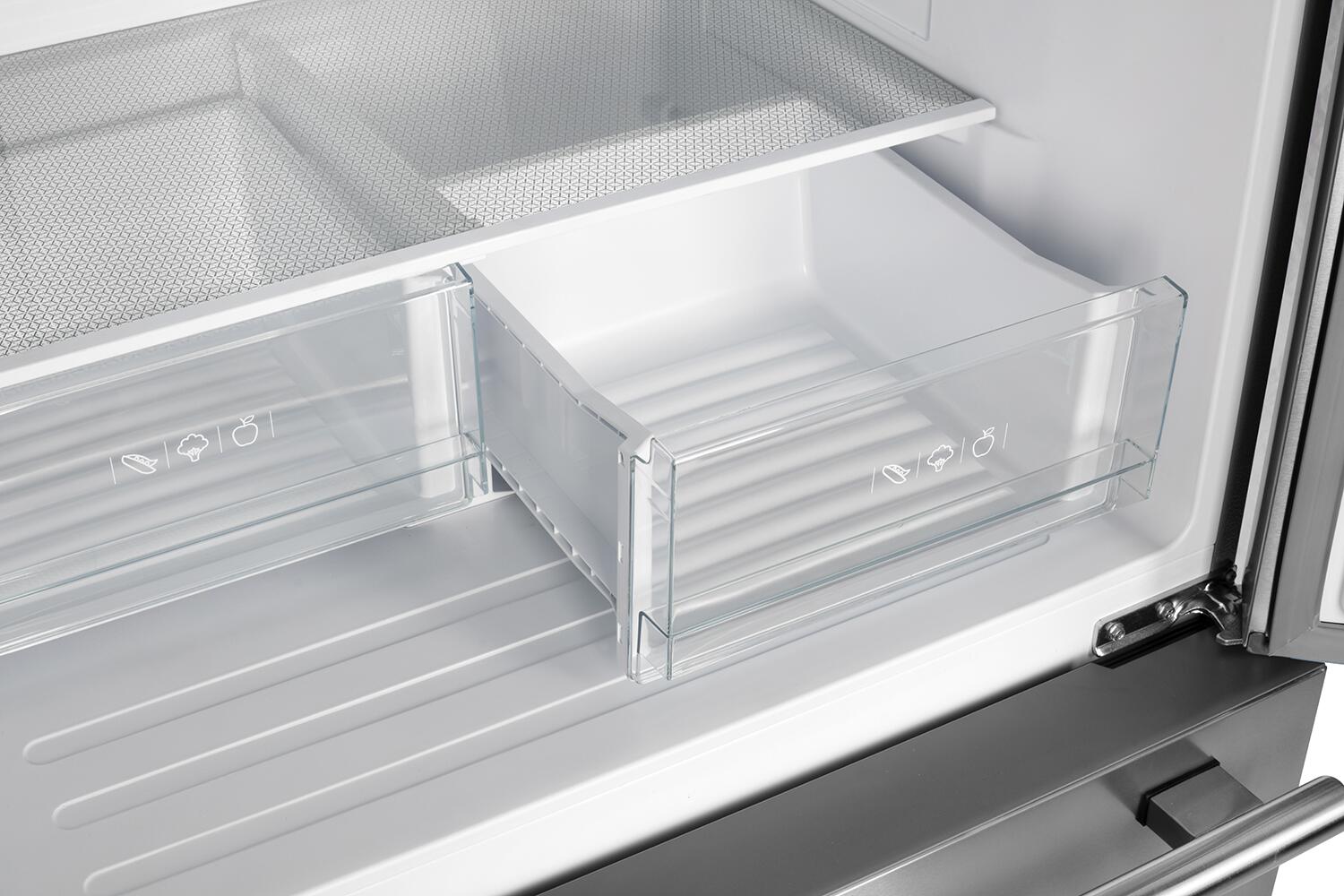 FORNO - No Frost Refridgerator 31" French Door 17.5cf.  VCM Stainless Steel with Ice Maker FORNO - No Frost Refridgerator 31" French Door 17.5cf.  VCM Stainless Steel with Ice Maker