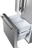 FORNO - No Frost Refridgerator 31" French Door 17.5cf.  VCM Stainless Steel with Ice Maker FORNO - No Frost Refridgerator 31" French Door 17.5cf.  VCM Stainless Steel with Ice Maker