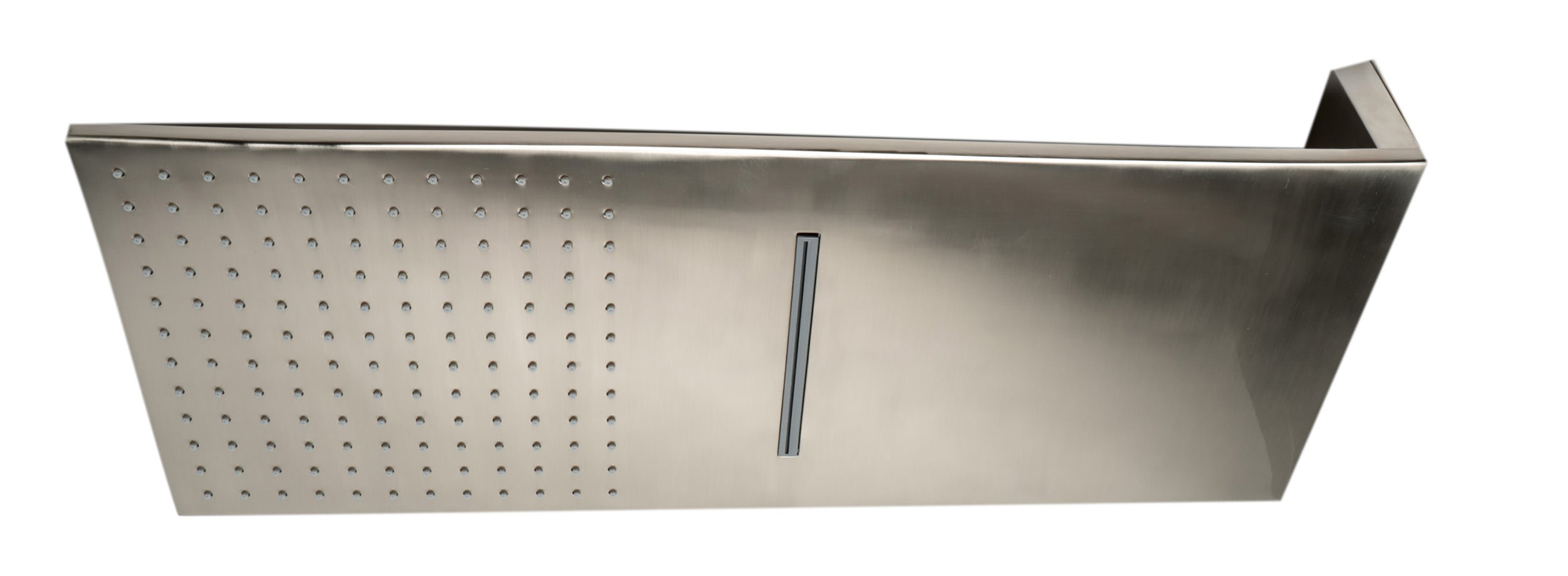 ALFI Brand - Brushed Nickel 10" Wall-Mounted Square Waterfall Rain Shower Head | RAIN10SW-BN ALFI Brand - Brushed Nickel 10" Wall-Mounted Square Waterfall Rain Shower Head | RAIN10SW-BN