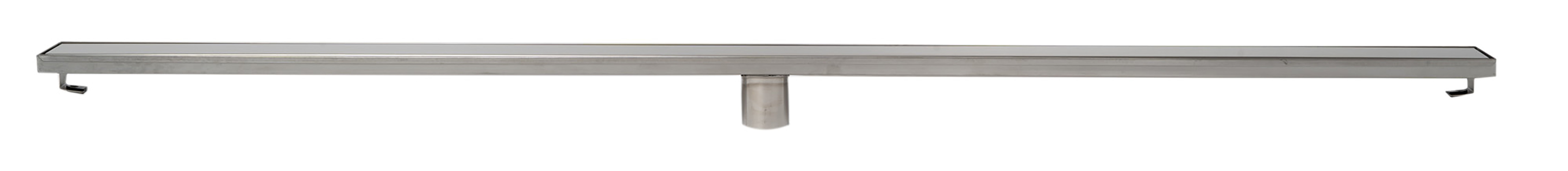 ALFI Brand - 59" Brushed Stainless Steel Linear Shower Drain with Solid Cover | ABLD59B-BSS ALFI Brand - 59" Brushed Stainless Steel Linear Shower Drain with Solid Cover | ABLD59B-BSS