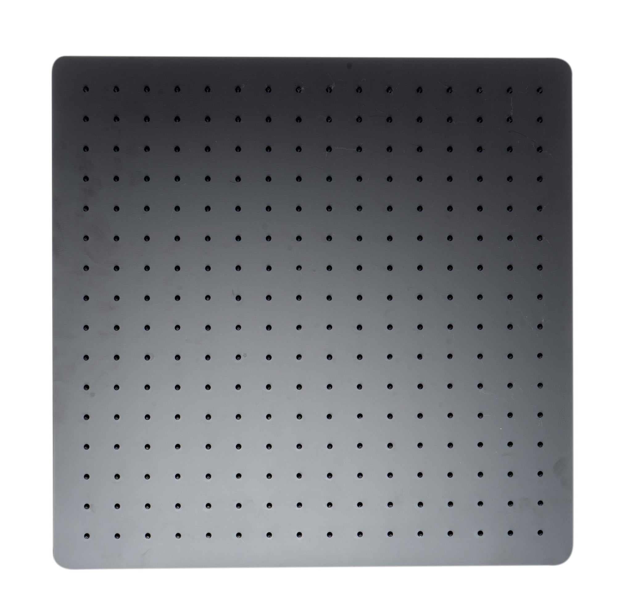 ALFI Brand - Matte Black Stainless Steel 20" Square Ultra-Thin Rain Shower Head | RAIN20S-BM ALFI Brand - Matte Black Stainless Steel 20" Square Ultra-Thin Rain Shower Head | RAIN20S-BM