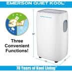 Emerson Quiet - 14000 BTU Portable Air Conditioner | EAPC14RD1 Emerson Quiet - 14000 BTU Portable Air Conditioner | EAPC14RD1