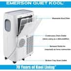 Emerson Quiet - 14000 BTU Portable Air Conditioner | EAPC14RD1 Emerson Quiet - 14000 BTU Portable Air Conditioner | EAPC14RD1