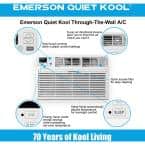 Emerson Quiet - 14000 BTU TTW Air Conditioner with Wifi Controls, 230V | EATC14RSD2T Emerson Quiet - 14000 BTU TTW Air Conditioner with Wifi Controls, 230V | EATC14RSD2T