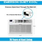 Emerson Quiet - 14000 BTU TTW Air Conditioner with Wifi Controls, 230V | EATC14RSD2T Emerson Quiet - 14000 BTU TTW Air Conditioner with Wifi Controls, 230V | EATC14RSD2T
