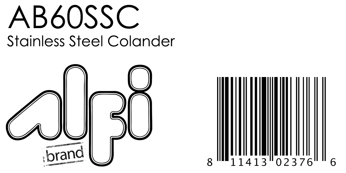 ALFI Brand - Stainless Steel Colander Insert for AB50WCB | AB60SSC ALFI Brand - Stainless Steel Colander Insert for AB50WCB | AB60SSC