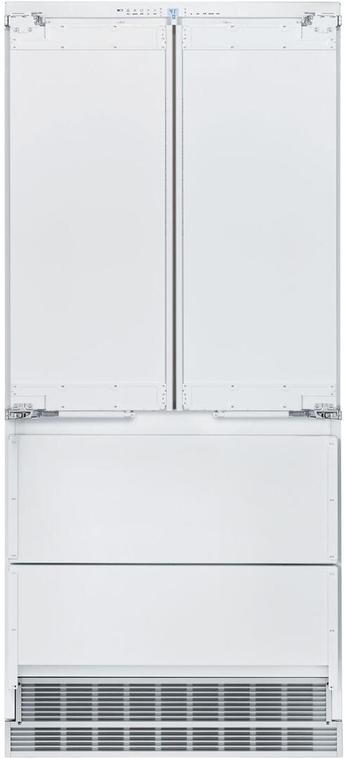 Liebherr - 36" Fully Integrated French Door Refrigerator-Freezer