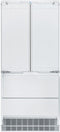 Liebherr - 36" Fully Integrated French Door Refrigerator-Freezer
