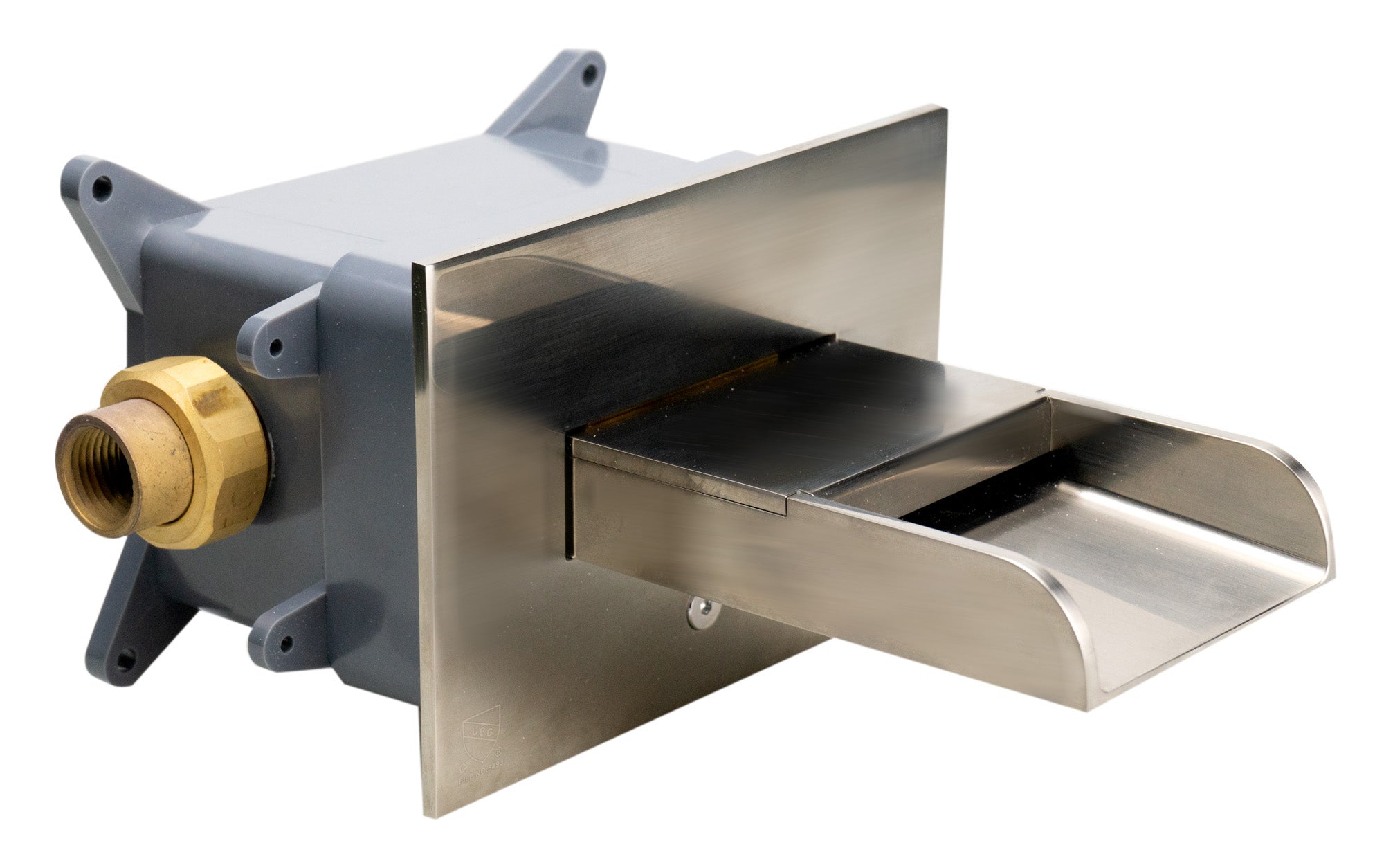 ALFI Brand - Brushed Nickel Waterfall Tub Filler | AB5901-BN ALFI Brand - Brushed Nickel Waterfall Tub Filler | AB5901-BN