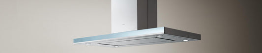 Elica - HAIKU ISLAND - Iconic - 47 1/8" W x 12 7/8" D x 3 1/8" H, Stainless - Island Hoods | EHI648SS