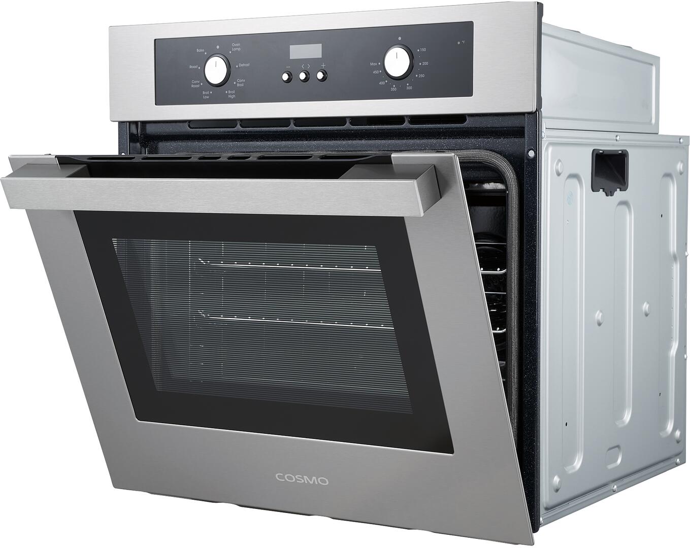 Cosmo - 24 in. Electric Built-In Wall Oven with 2.5 cu. ft. Capacity, 8 Functions & Turbo True European Convection | C51EIX Cosmo - 24 in. Electric Built-In Wall Oven with 2.5 cu. ft. Capacity, 8 Functions & Turbo True European Convection | C51EIX