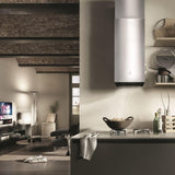 Elica - HAIKU - Iconic - 12 1/2" W x 12.5" - 15" D, Stainless - Wall Mount Hoods | EHK613SS Elica - HAIKU - Iconic - 12 1/2" W x 12.5" - 15" D, Stainless - Wall Mount Hoods | EHK613SS