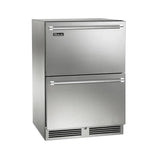 Perlick - 24" Signature Series Outdoor Freezer Drawers, stainless steel - HP24FO-4-5 Perlick - 24" Signature Series Outdoor Freezer Drawers, stainless steel - HP24FO-4-5