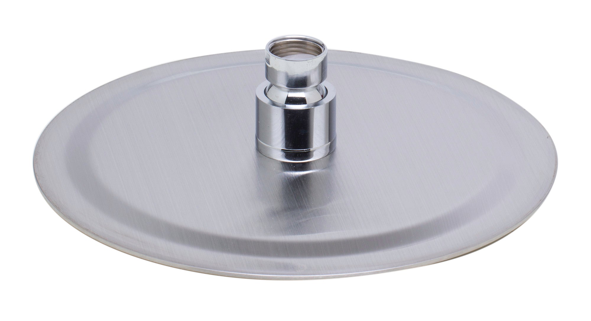 ALFI Brand - Solid Brushed Stainless Steel 8" Round Ultra Thin Rain Shower Head | RAIN8R-BSS ALFI Brand - Solid Brushed Stainless Steel 8" Round Ultra Thin Rain Shower Head | RAIN8R-BSS