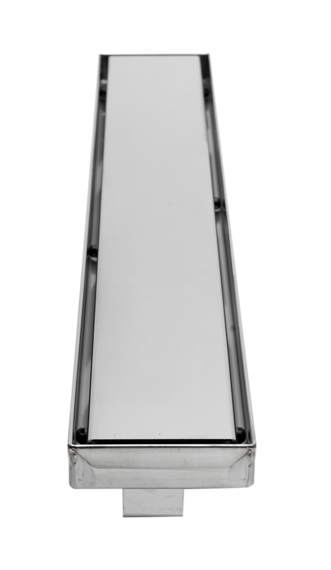 ALFI Brand - 24" Modern Polished Stainless Steel Linear Shower Drain with Solid Cover | ABLD24B-PSS ALFI Brand - 24" Modern Polished Stainless Steel Linear Shower Drain with Solid Cover | ABLD24B-PSS