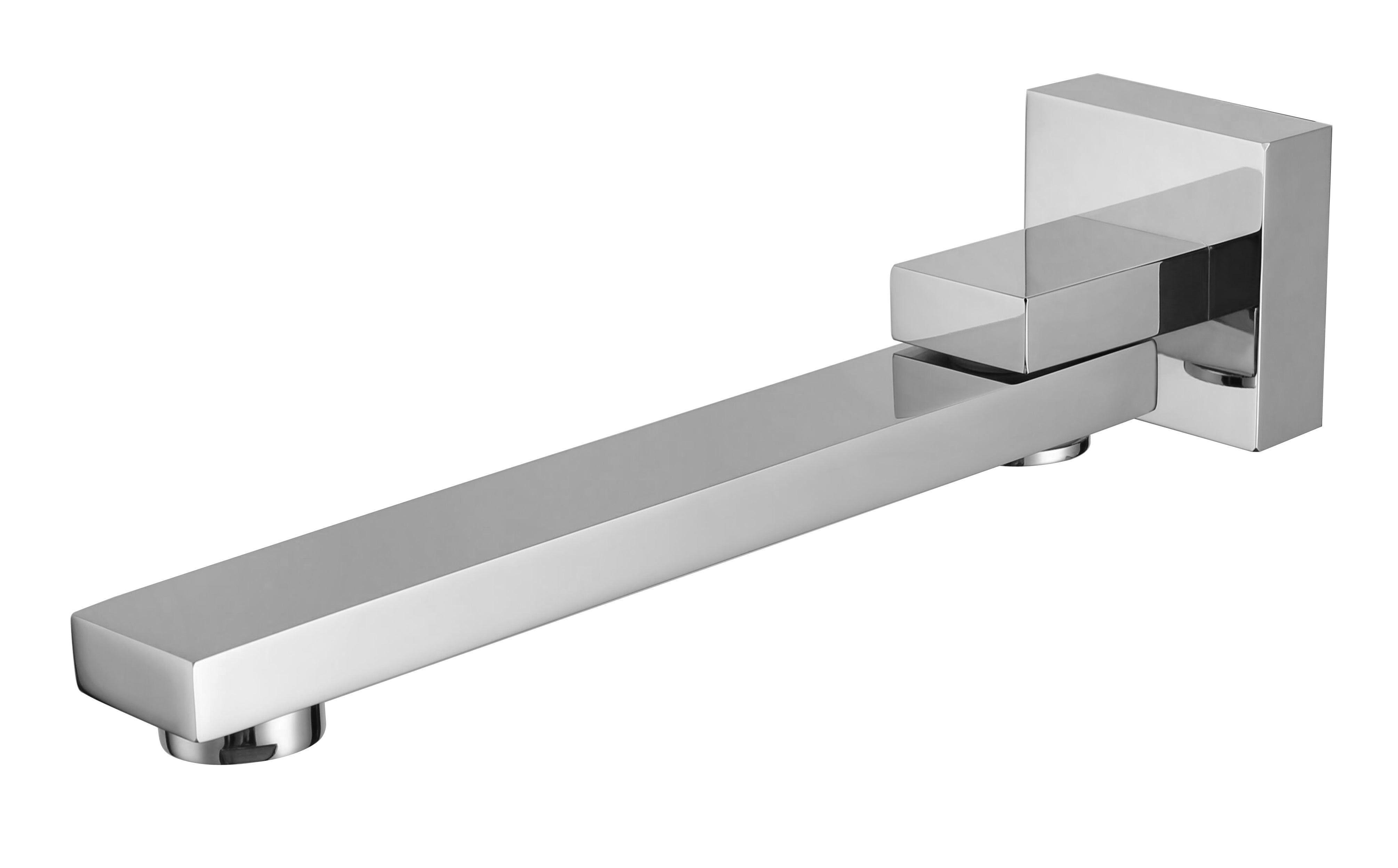 ALFI Brand - Polished Chrome Square Foldable Tub Spout | AB7701-PC ALFI Brand - Polished Chrome Square Foldable Tub Spout | AB7701-PC