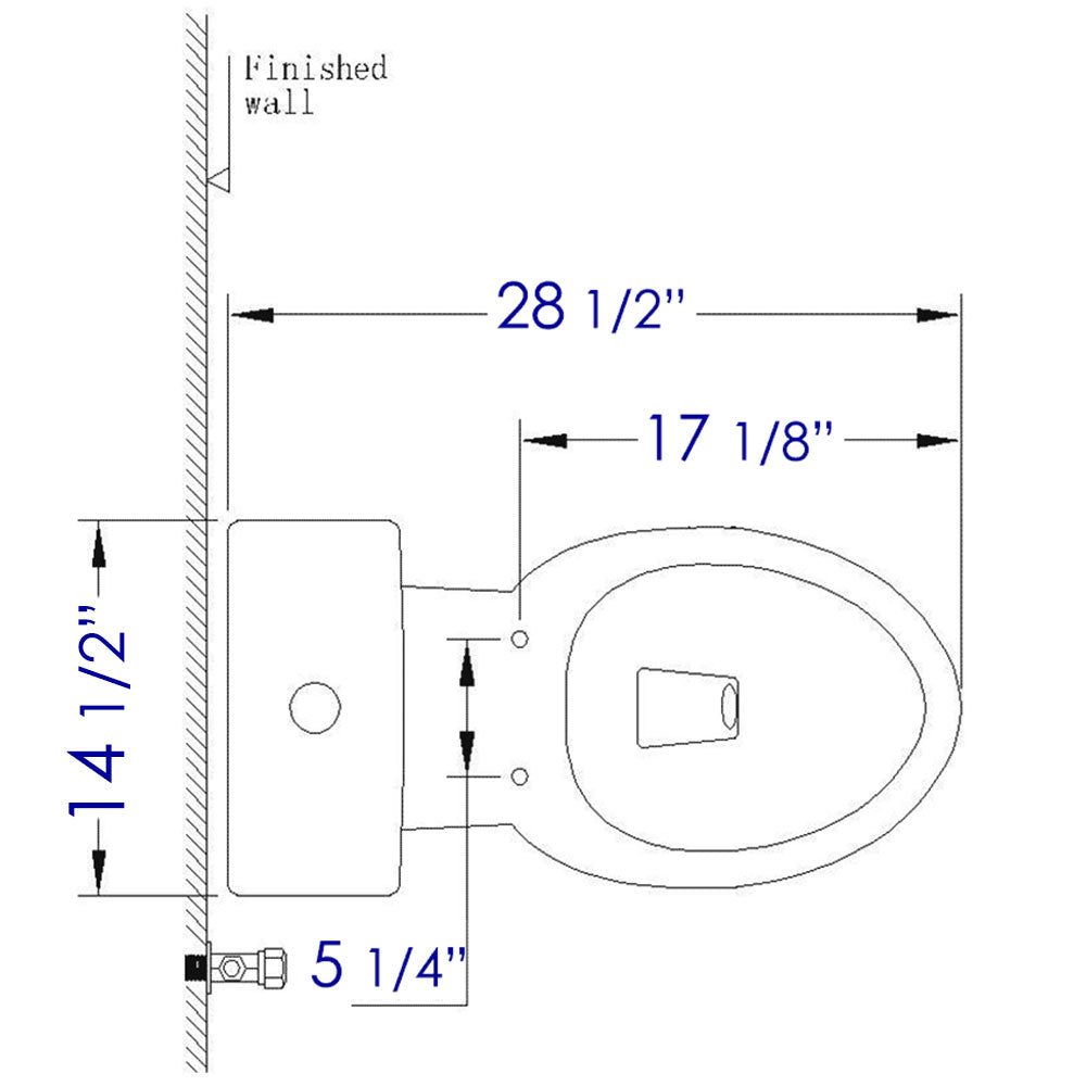 EAGO - Replacement Soft Closing Toilet Seat for TB377 | R-377SEAT EAGO - Replacement Soft Closing Toilet Seat for TB377 | R-377SEAT