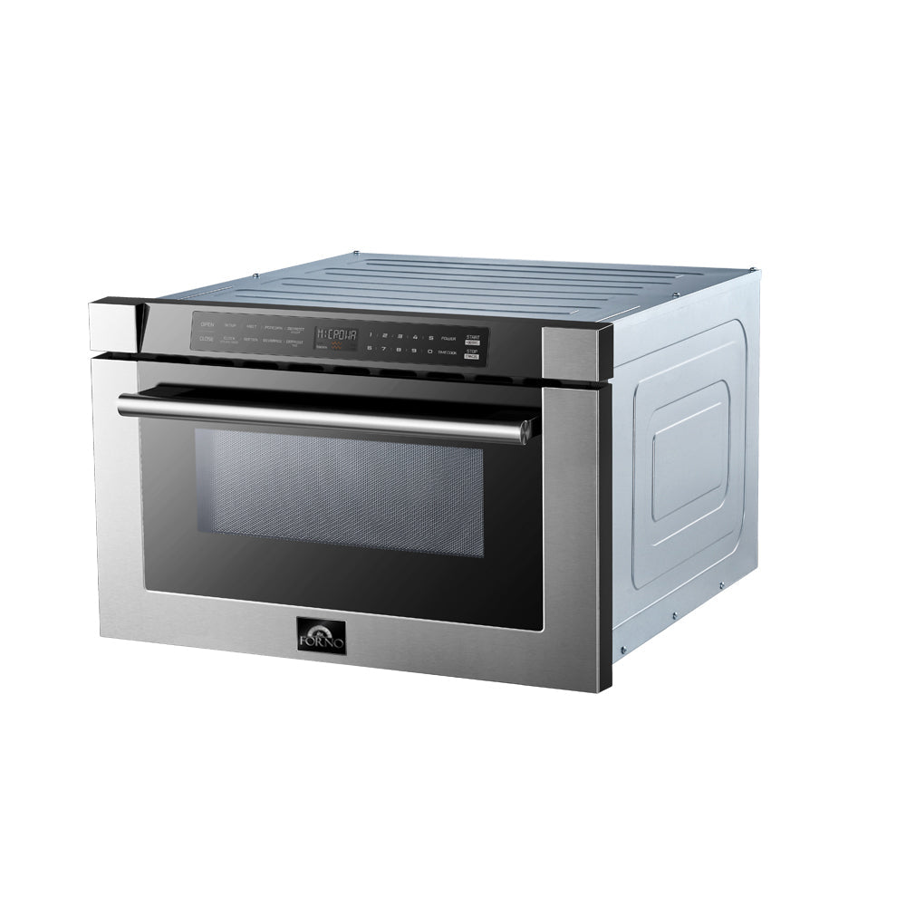 FORNO - Microwave Drawer 24inch 1.2CU.FT - FMWDR3000-24 FORNO - Microwave Drawer 24inch 1.2CU.FT - FMWDR3000-24