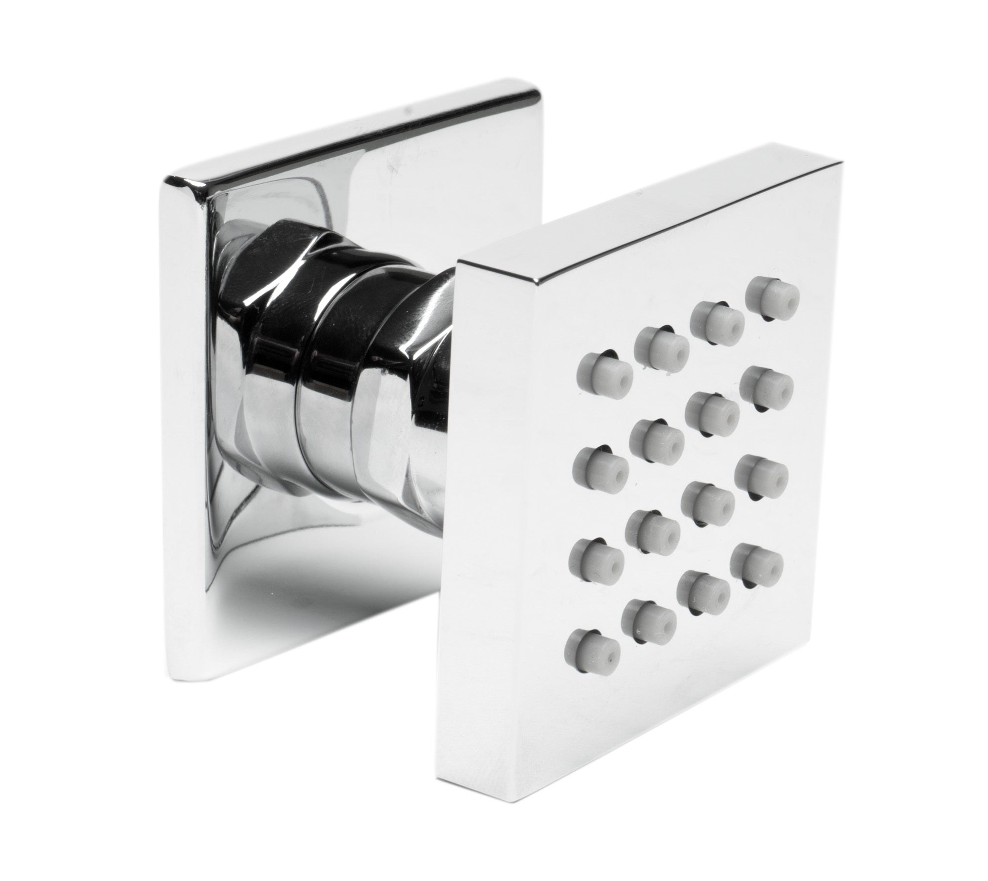 ALFI Brand - Polished Chrome 2" Square Adjustable Shower Body Spray | AB3820-PC ALFI Brand - Polished Chrome 2" Square Adjustable Shower Body Spray | AB3820-PC