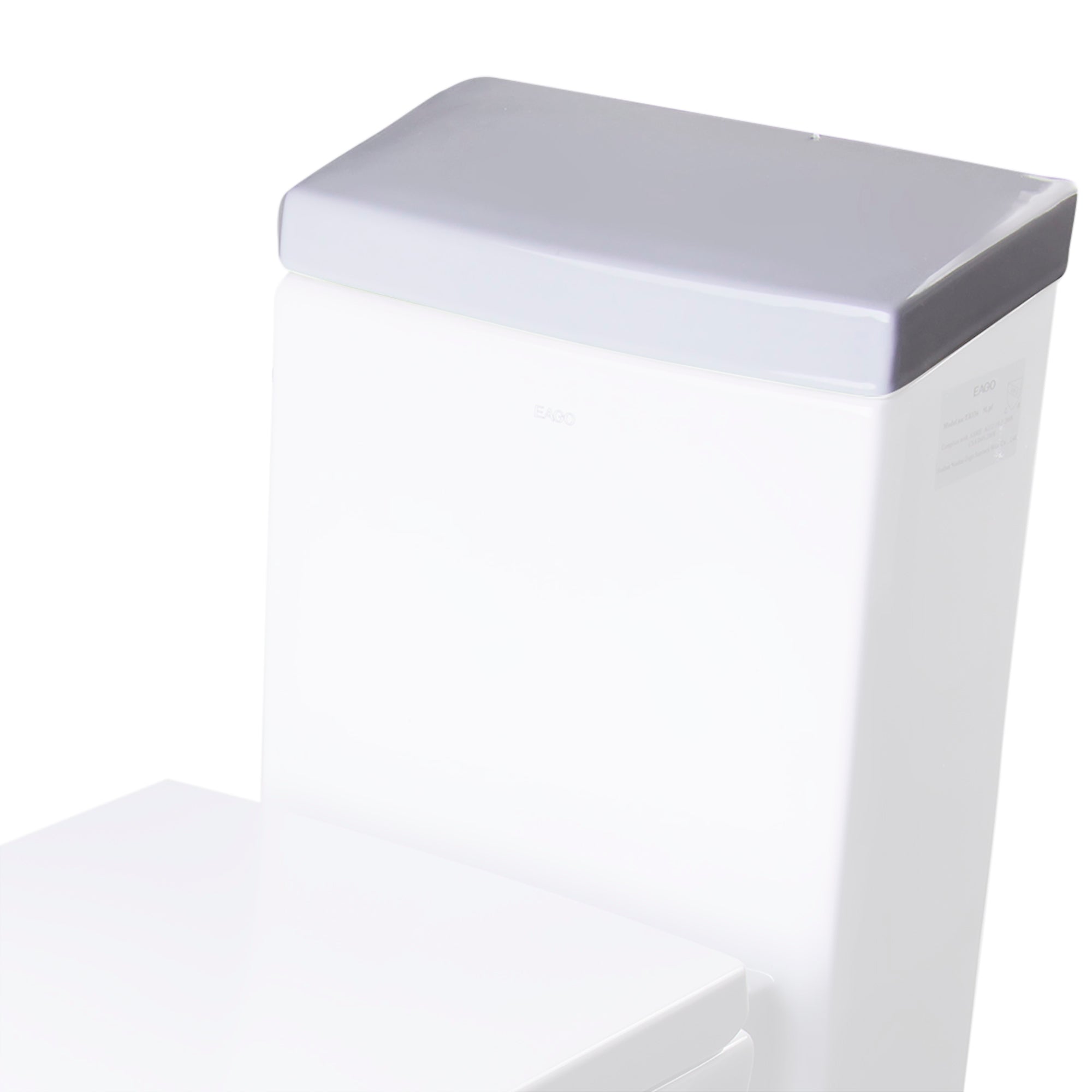 EAGO - Replacement Ceramic Toilet Lid for TB336 | R-336LID EAGO - Replacement Ceramic Toilet Lid for TB336 | R-336LID