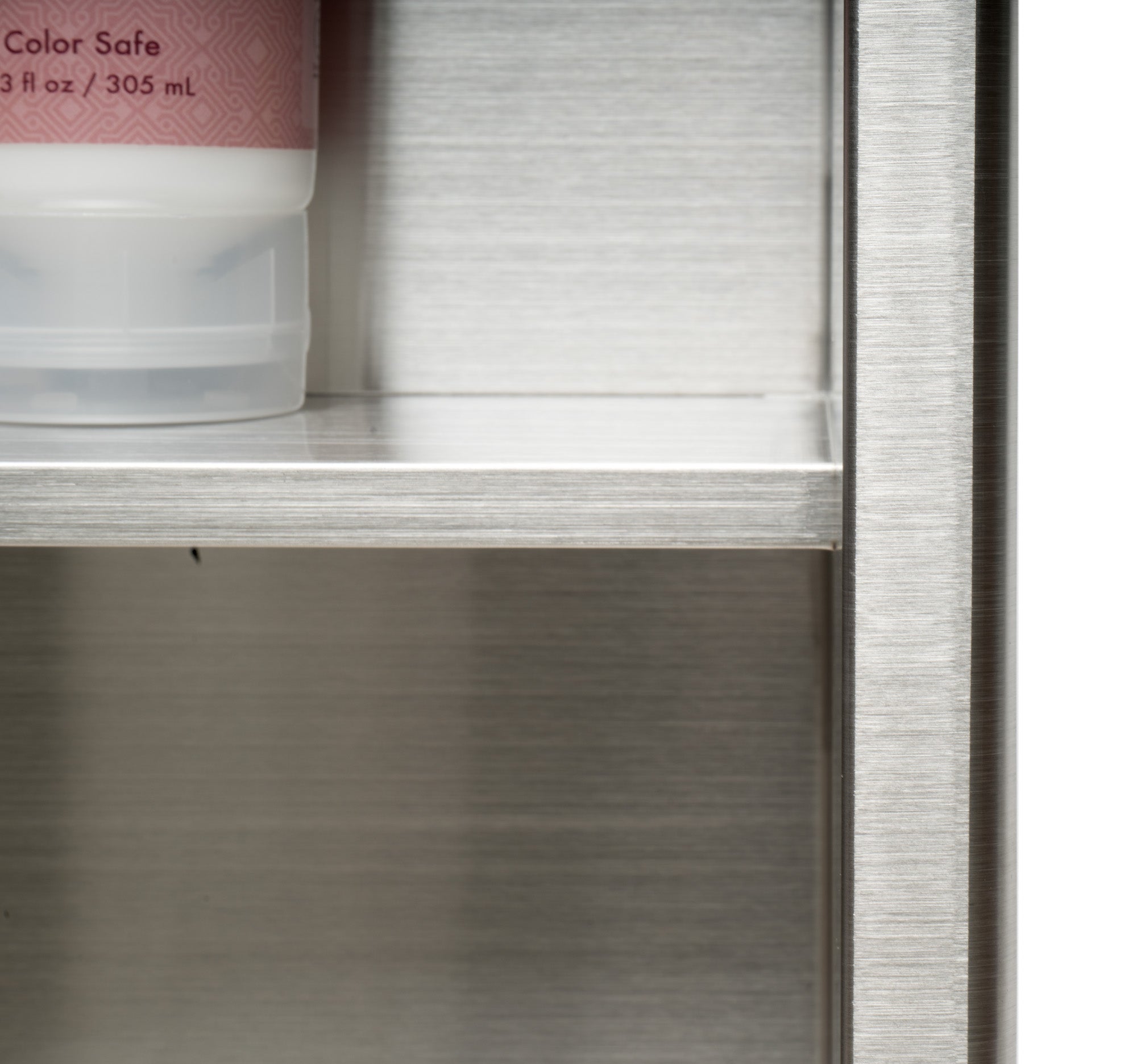 ALFI Brand - 12 x 24 Brushed Stainless Steel Vertical Double Shelf Bath Shower Niche | ABN1224-BSS ALFI Brand - 12 x 24 Brushed Stainless Steel Vertical Double Shelf Bath Shower Niche | ABN1224-BSS