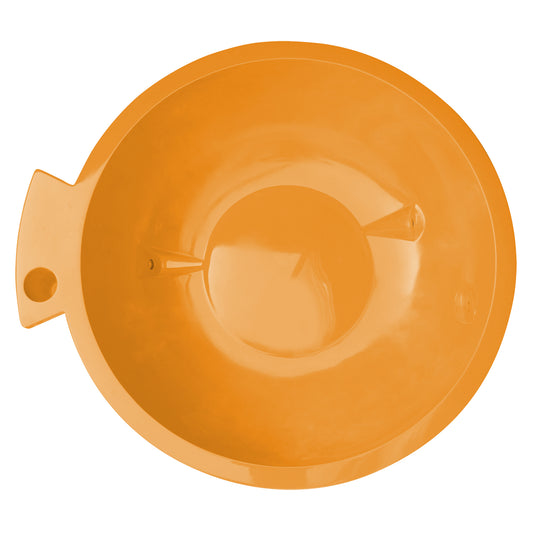 ALFI Brand - Orange FireHotTub The Round Fire Burning Portable Outdoor Hot Bath Tub | FireHotTub-OR