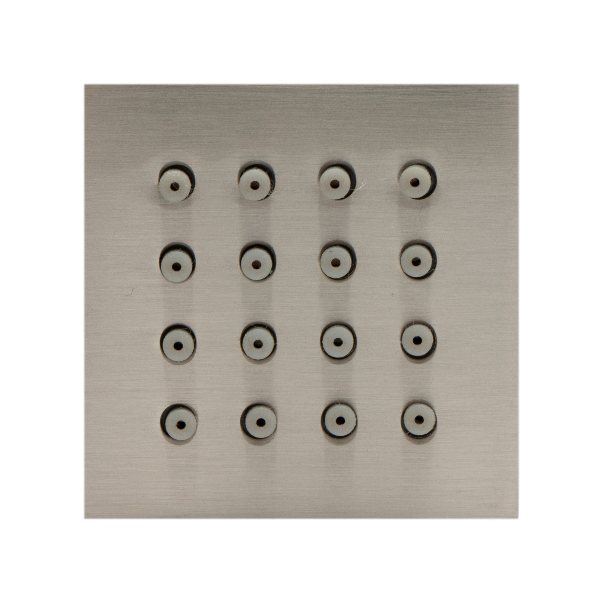 ALFI Brand - Brushed Nickel 2" Square Adjustable Shower Body Spray | AB3820-BN ALFI Brand - Brushed Nickel 2" Square Adjustable Shower Body Spray | AB3820-BN