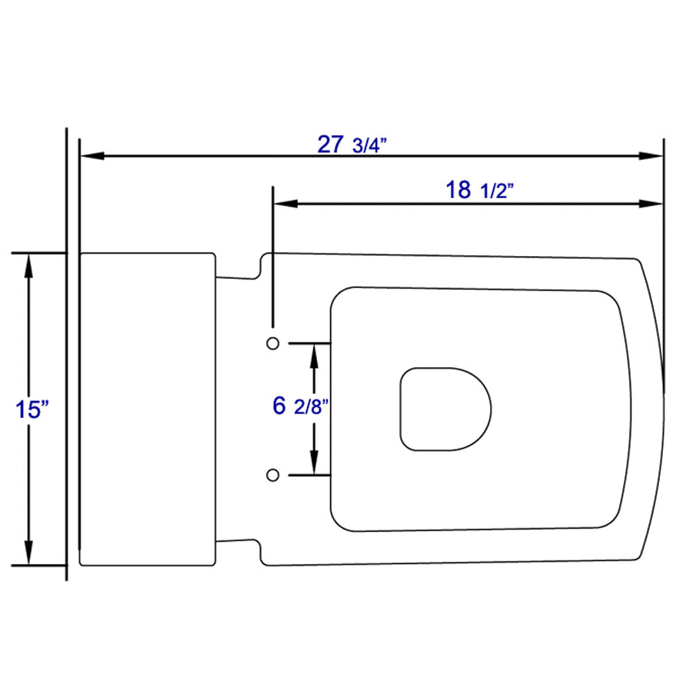 EAGO - Replacement Soft Closing Toilet Seat for TB336 | R-336SEAT EAGO - Replacement Soft Closing Toilet Seat for TB336 | R-336SEAT