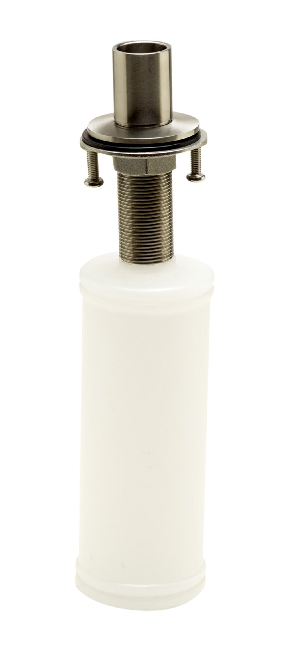 ALFI Brand - Modern Round Brushed Stainless Steel Soap Dispenser | AB5006-BSS ALFI Brand - Modern Round Brushed Stainless Steel Soap Dispenser | AB5006-BSS
