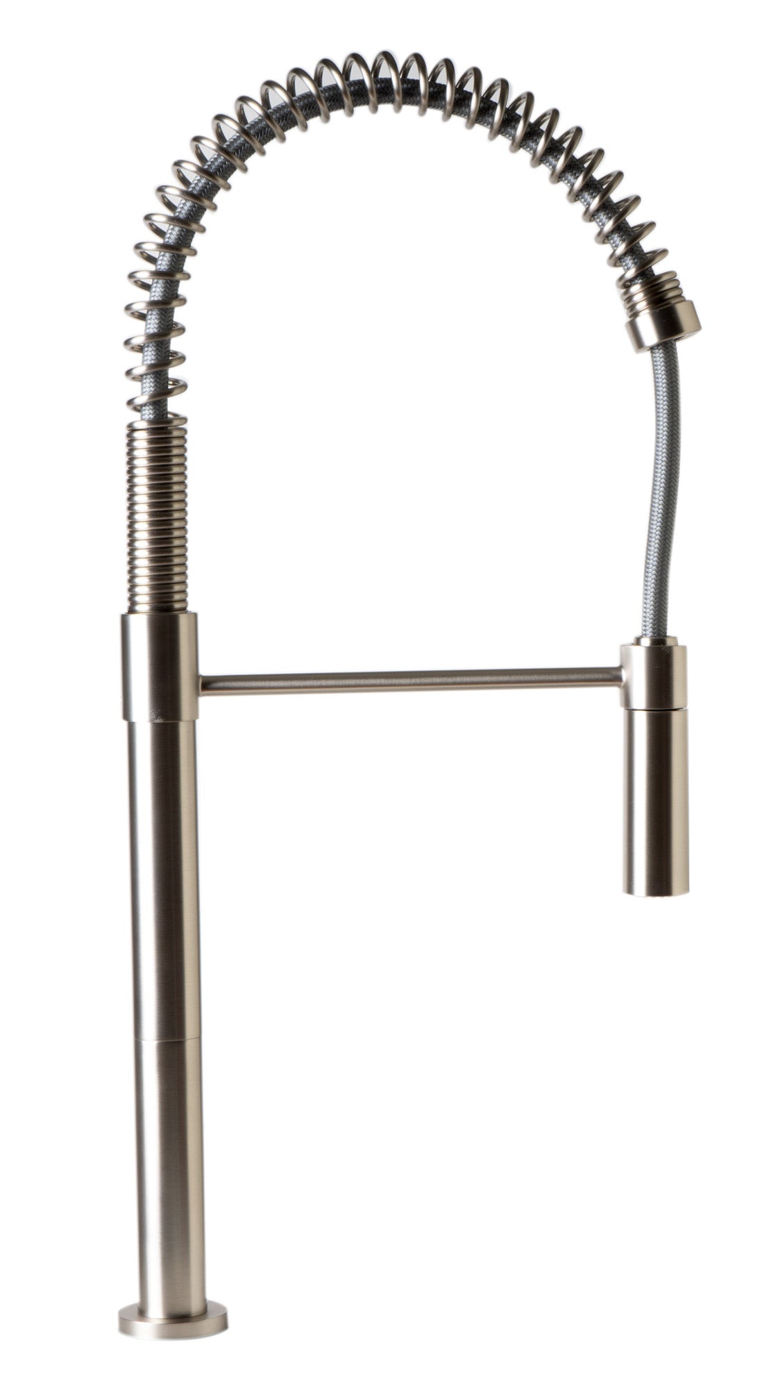 ALFI Brand - Brushed Nickel Commercial Spring Kitchen Faucet | ABKF3732-BN ALFI Brand - Brushed Nickel Commercial Spring Kitchen Faucet | ABKF3732-BN