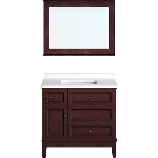 Hanover Bathroom Vanities HANVN0103 36 0BR