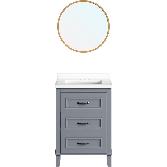 Hanover Bathroom Vanities HANVN0104 24 0GR