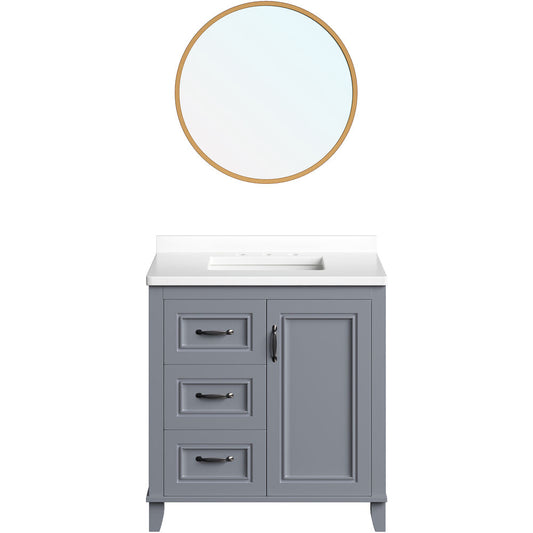 Hanover Bathroom Vanities HANVN0104 31 0GR