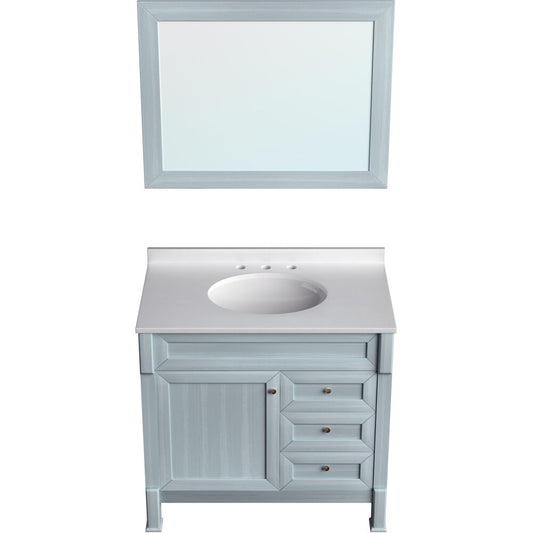 Hanover Bathroom Vanities HANVN0106 36 0BL