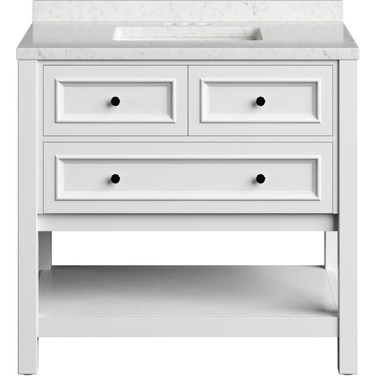 Hanover Bathroom Vanities HANVN0107 36 1WH