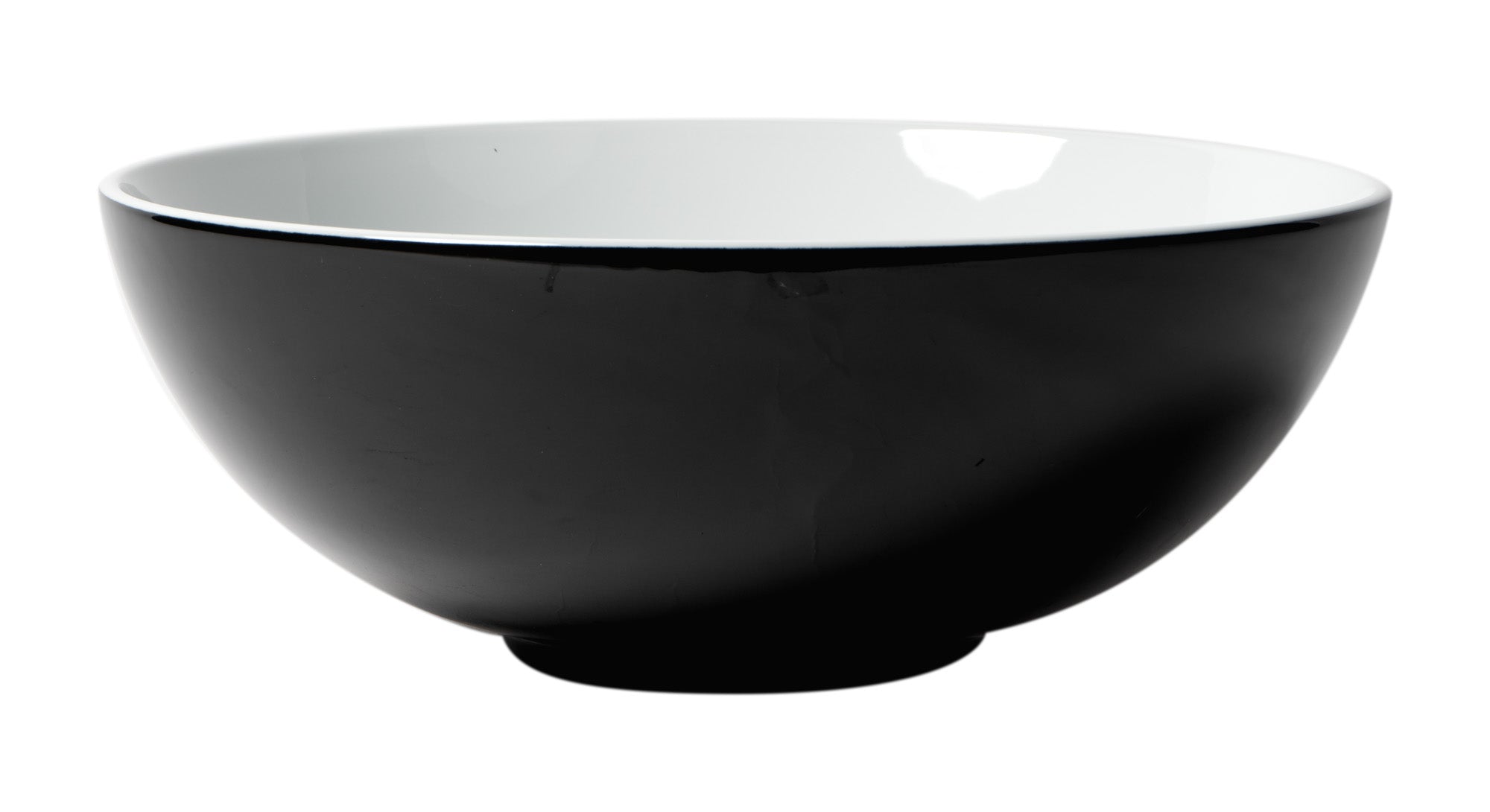 ALFI Brand - Black & White 15" Round Vessel Above Mount Ceramic Sink | ABC906 ALFI Brand - Black & White 15" Round Vessel Above Mount Ceramic Sink | ABC906