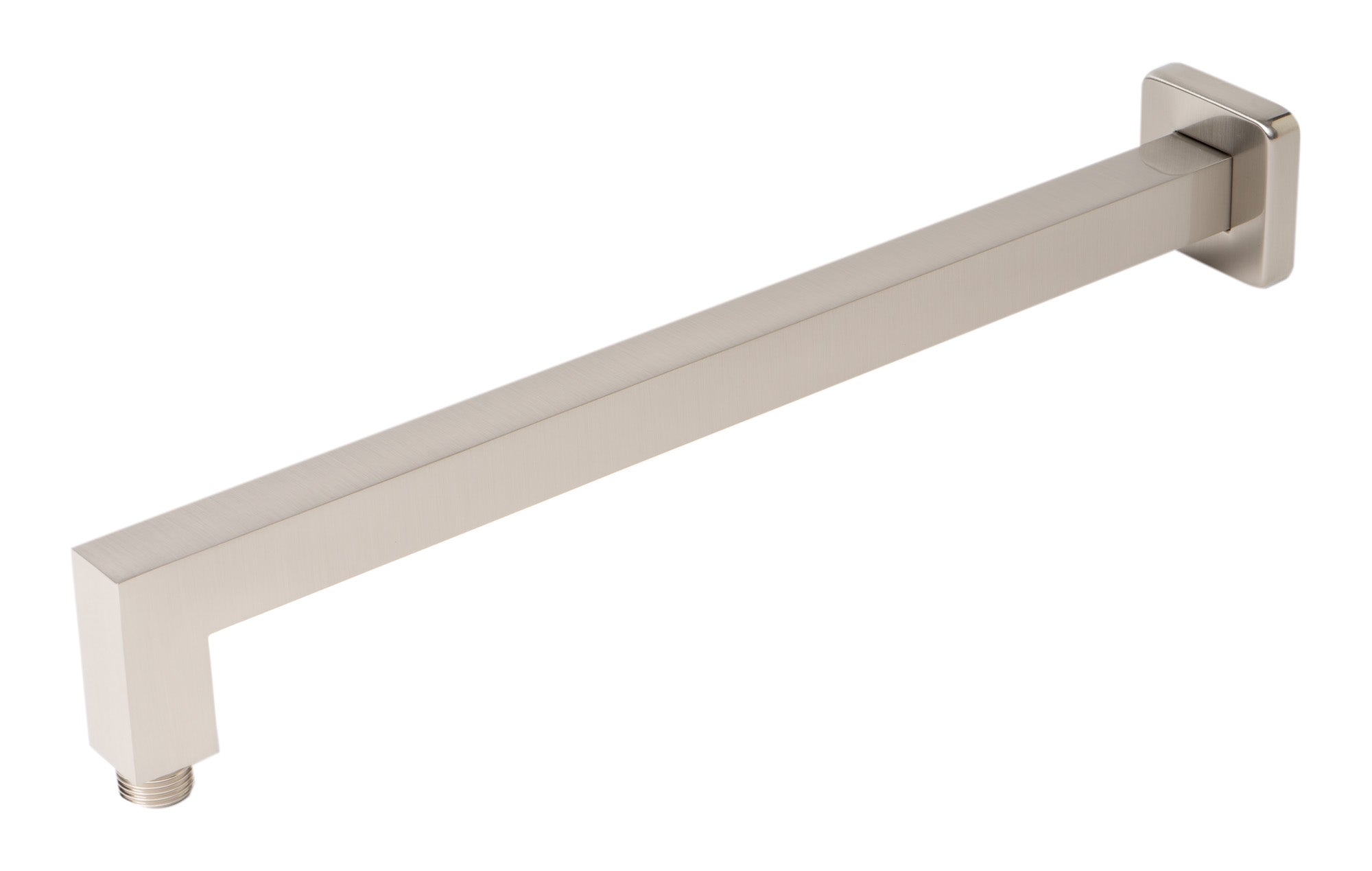 ALFI Brand - Brushed Nickel 16" Square Wall Shower Arm | ABSA16S-BN ALFI Brand - Brushed Nickel 16" Square Wall Shower Arm | ABSA16S-BN