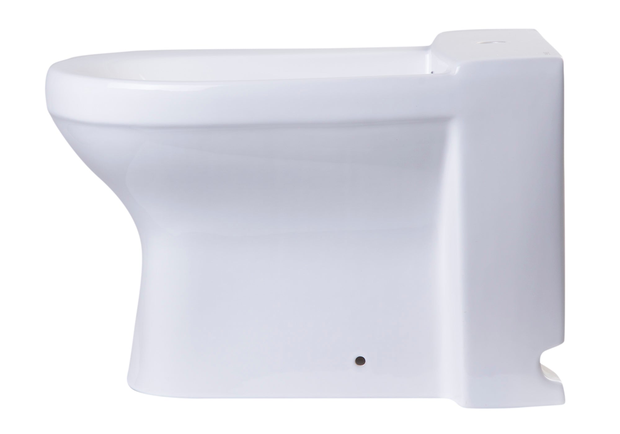 EAGO - White Ceramic Bathroom Bidet with Elongated Seat | JA1010 EAGO - White Ceramic Bathroom Bidet with Elongated Seat | JA1010