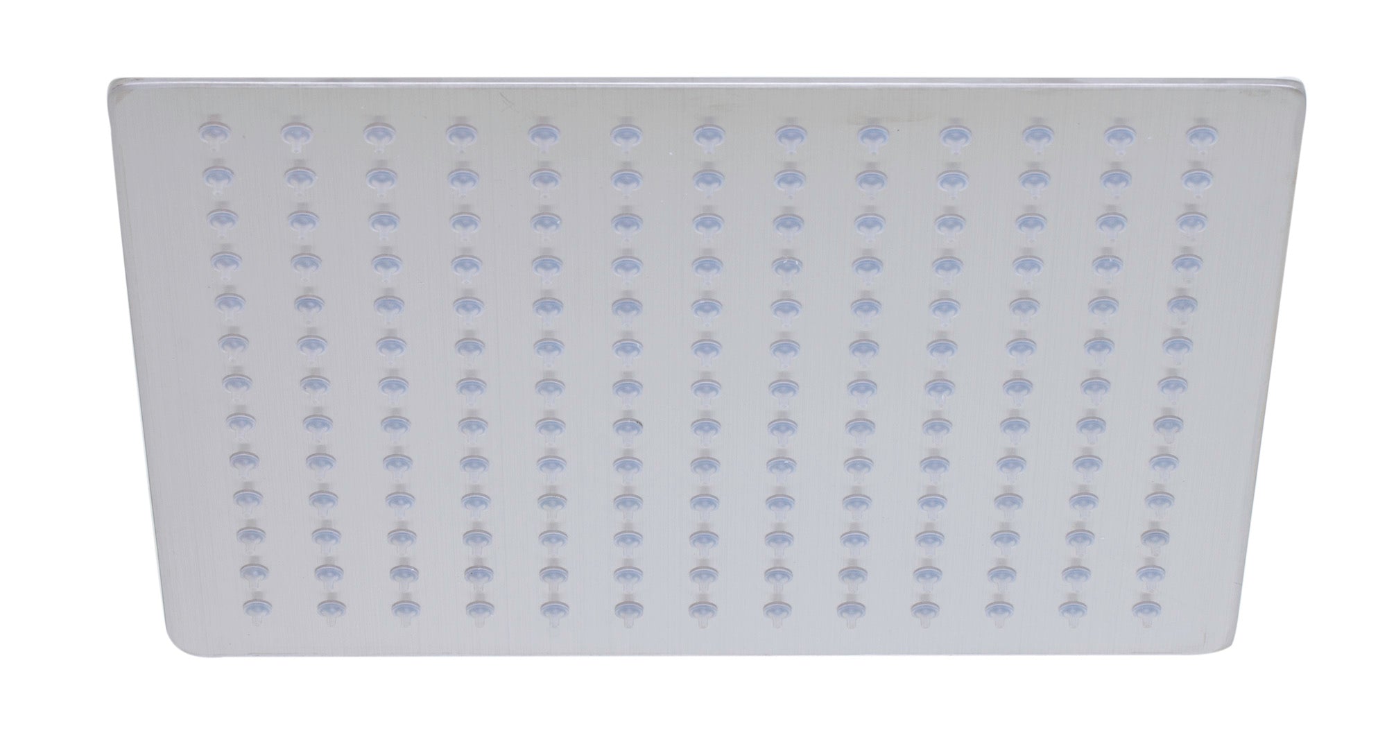 ALFI Brand - Solid Brushed Stainless Steel 12" Square Ultra Thin Rain Shower Head | RAIN12S-BSS ALFI Brand - Solid Brushed Stainless Steel 12" Square Ultra Thin Rain Shower Head | RAIN12S-BSS