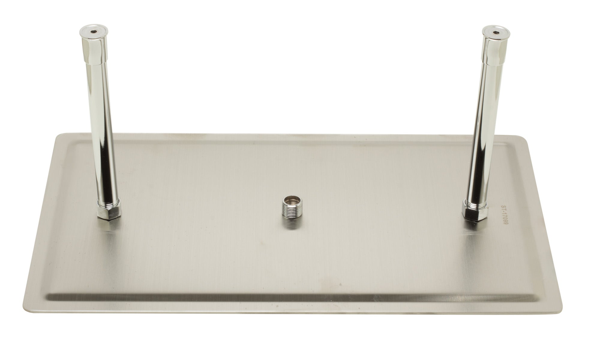 ALFI Brand - 20" Rectangular Brushed Solid Stainless Steel Ultra Thin Rain Shower Head | RAIN2012-BSS ALFI Brand - 20" Rectangular Brushed Solid Stainless Steel Ultra Thin Rain Shower Head | RAIN2012-BSS