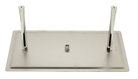 ALFI Brand - 20" Rectangular Brushed Solid Stainless Steel Ultra Thin Rain Shower Head | RAIN2012-BSS