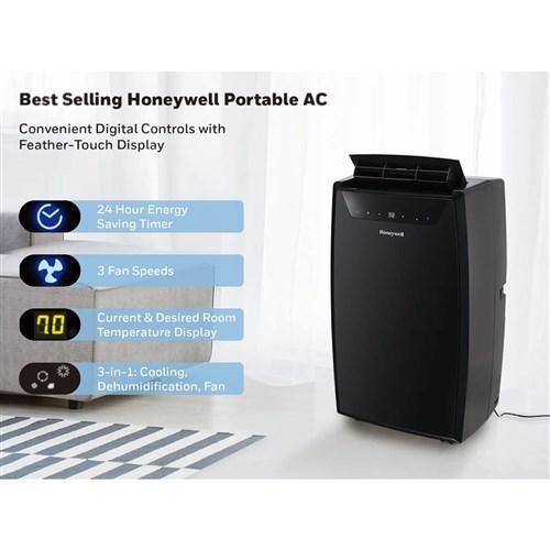 Honeywell Portable A/C Honeywell - Portable Air Conditioner MN1CFSBB8 Honeywell Portable A/C Honeywell - Portable Air Conditioner MN1CFSBB8