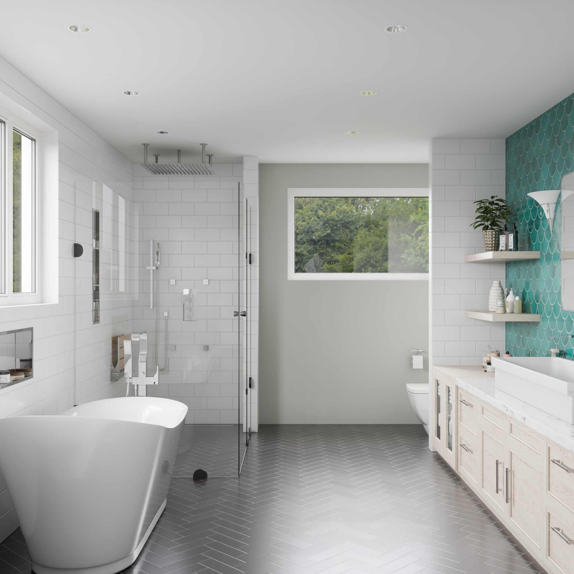 EAGO - 6 Foot White Free Standing Air Bubble Bathtub | AM2140 EAGO - 6 Foot White Free Standing Air Bubble Bathtub | AM2140