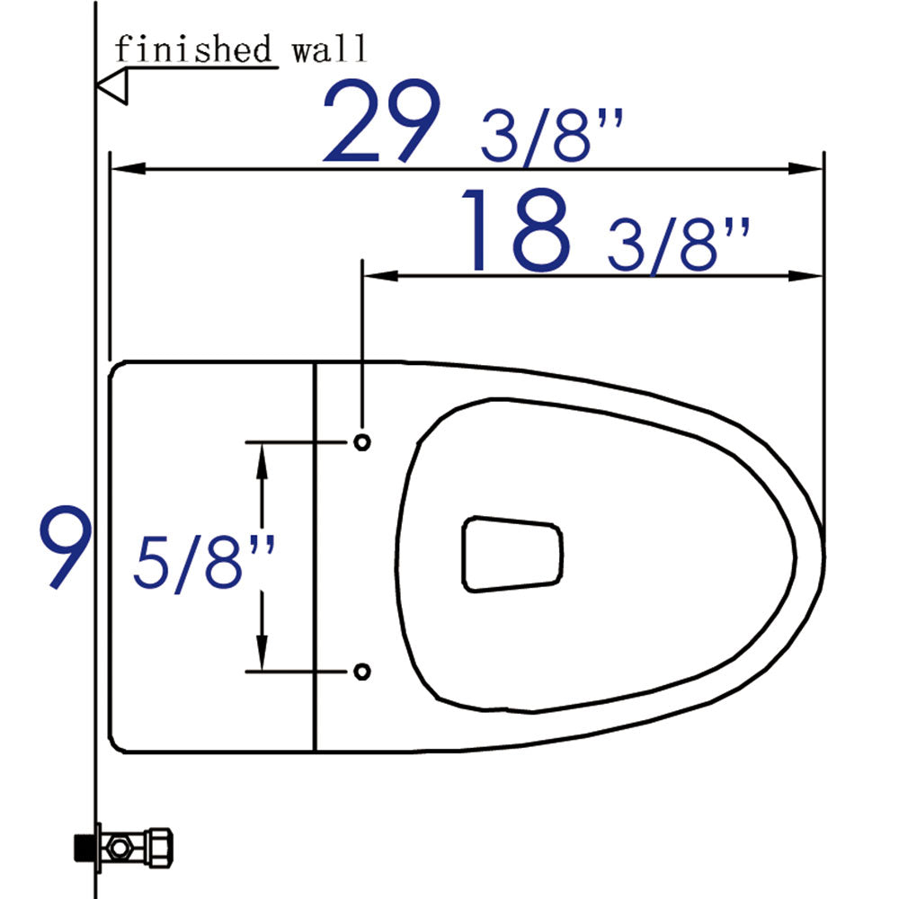 EAGO - Replacement Soft Closing Toilet Seat for TB340 | R-340SEAT EAGO - Replacement Soft Closing Toilet Seat for TB340 | R-340SEAT