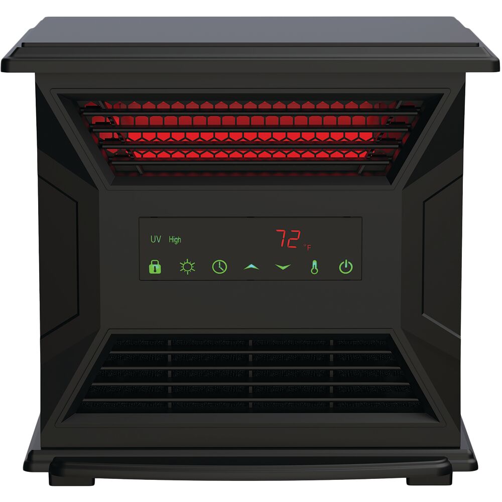 LifeSmart - 4-Element Low Profile Infrared Heater with Front Intake - Heaters - HT1276 LifeSmart - 4-Element Low Profile Infrared Heater with Front Intake - Heaters - HT1276