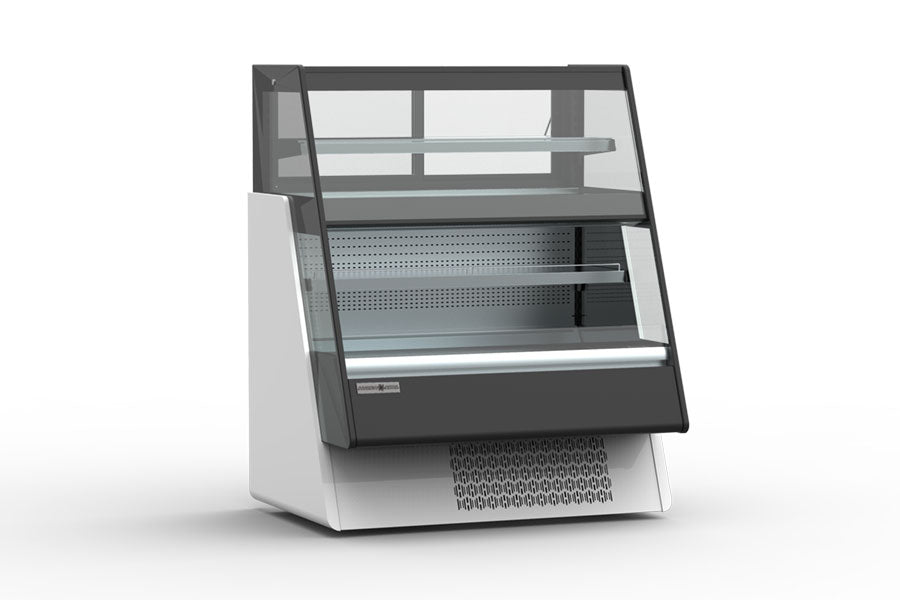 Hydra-Kool - Commercial - Over/Under Grab N Go 60" Floor Model Open Merchandiser - KGL-OU-60-S Hydra-Kool - Commercial - Over/Under Grab N Go 60" Floor Model Open Merchandiser - KGL-OU-60-S