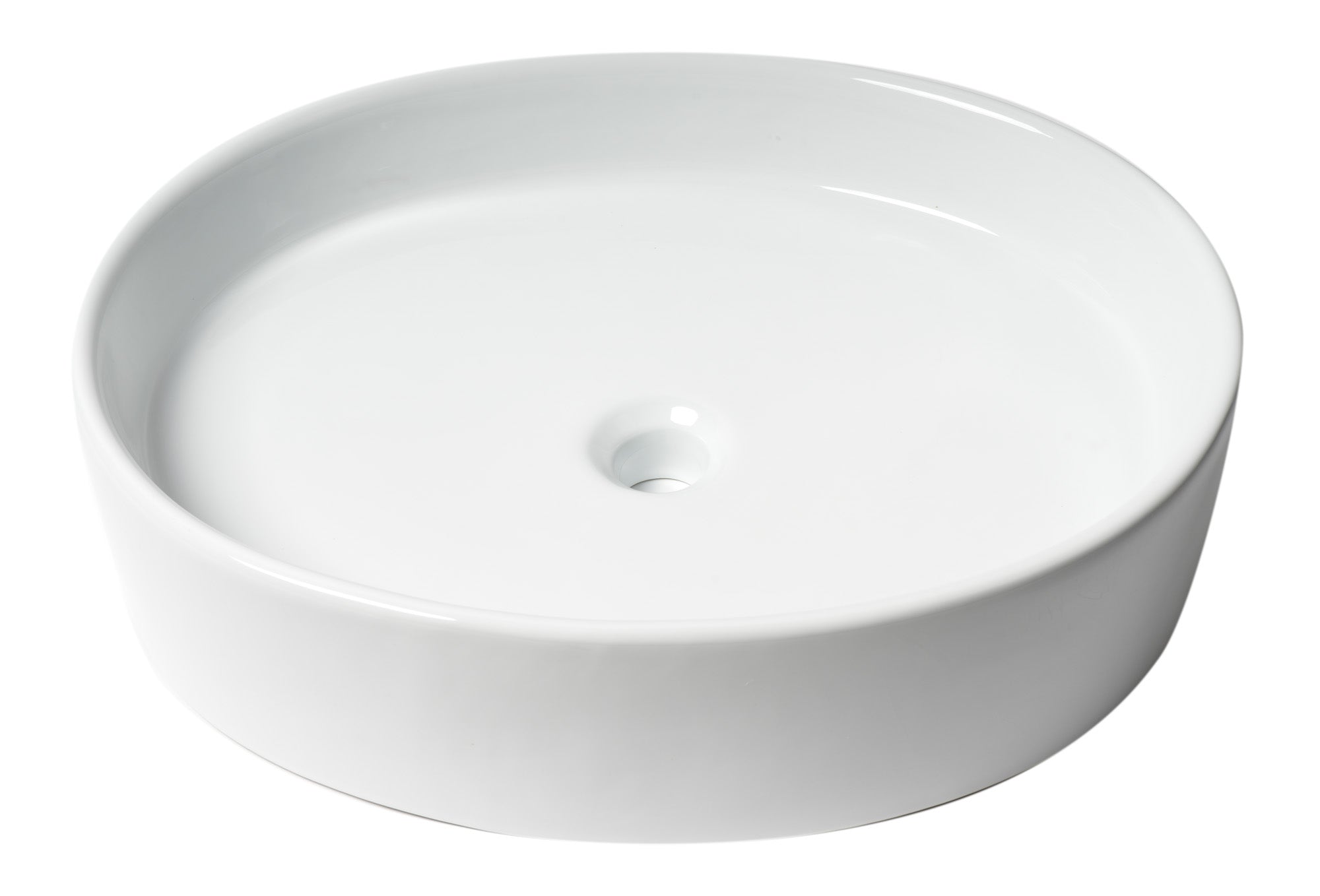 ALFI Brand - White 22" Oval Above Mount Ceramic Sink | ABC911 ALFI Brand - White 22" Oval Above Mount Ceramic Sink | ABC911