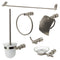 ALFI Brand - Brushed Nickel 6 Piece Matching Bathroom Accessory Set | AB9508-BN