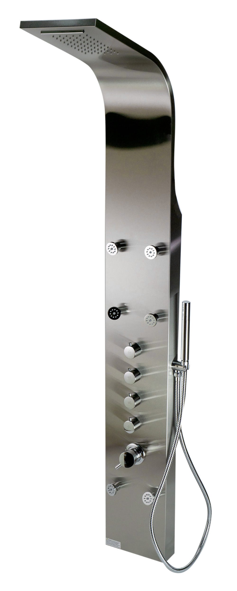 ALFI Brand - Stainless Steel Shower Panel with 6 Body Sprays | ABSP40 ALFI Brand - Stainless Steel Shower Panel with 6 Body Sprays | ABSP40